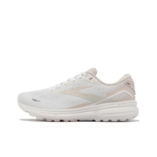 Brooks Ghost 15 Беговые кроссовки Низкий топ Экрю Женские