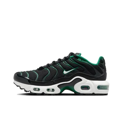 Nike Air Max Plus Low Top Повседневная Обувь GS Черный Зеленый