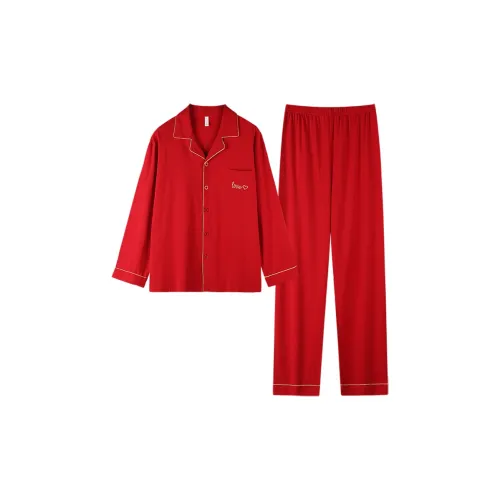 Pretty Lady Пижамный комплект Унисекс Красный