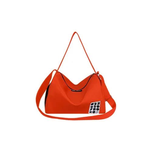 Hatini Ткань Путешественные Сумки Дuffle Сумки Спортивные Сумки Большой Унисекс Оранжевый