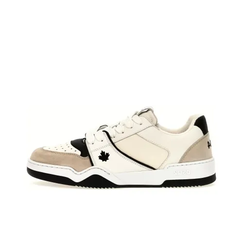 DSQUARED 2 Низкие Кроссовки для скейтбординга Женские Бежевые