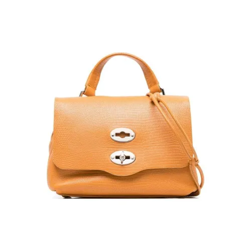 Zanellato Сумка через плечо из телячьей кожи сумка женская цвет жареный оранжевый