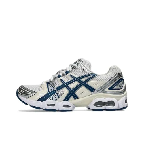 Asics Gel Nimbus 9 Casual Low Top Бежевый Синий Унисекс