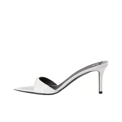 Giuseppe Zanotti GZ Intriigo Слипоны 7 см Женские Белые