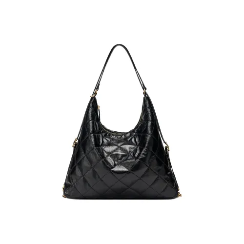 Roberta Di Camerino Коровья кожа Тоут Сумка Сумка для покупок Рюкзак Сумка через плечо Сумка на плечо Стандартная Женская Черная