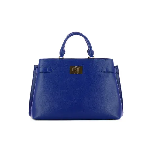 Furla 1927 Collection Натуральная кожа кожа сумка через плечо большая унисекс синий