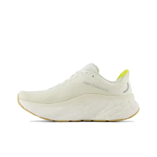 New Balance More v4 Low Беговые кроссовки Женские Белые Желтые