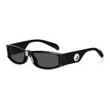 Ярко-черная оправа с серыми линзами MK544YJ-001