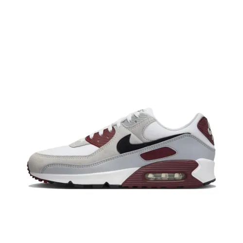 Nike Air Max 90 Устойчивый к истиранию Дышащий Низкий Топ Casual Мужской Тауповый