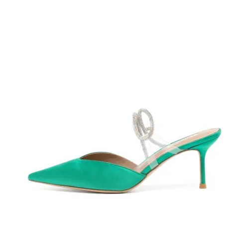 NICOLI Домашние тапочки 8 см Женские Ярко-зеленый