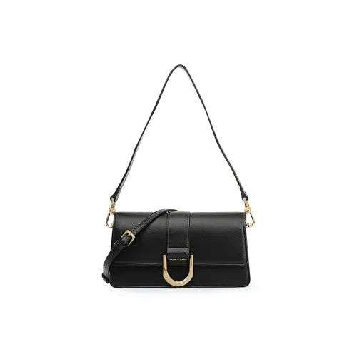 TUCANO ПУ (полиуретан) Сумка через плечо Сумка на плечо Женская Черная