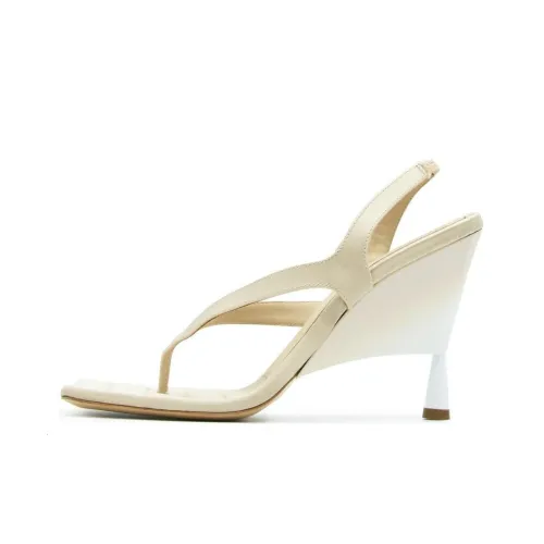 GIA BORGHINI Rosie One Ремешок Сандалии 10 см Женские Белые