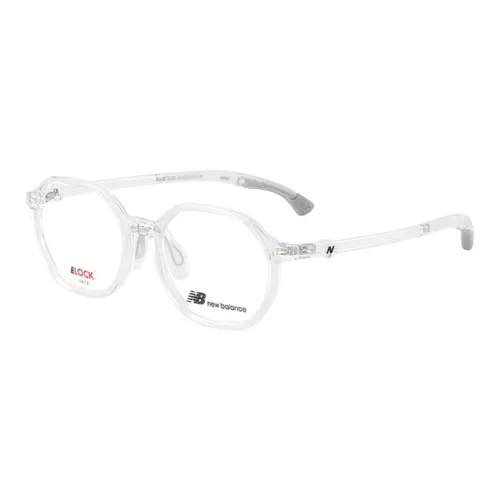 New Balance TR Памятный пластик Нерегулярная форма Оправы для очков Детский Прозрачный