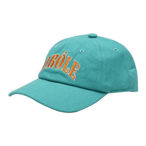 DROLE DE MONSIEUR Хлопковые кепки унисекс зеленые