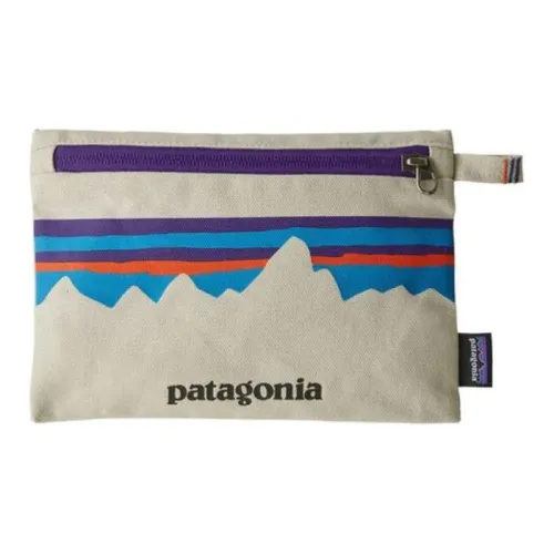 Patagonia Хлопок Canvas Кошелек Стандартный Унисекс Белый и Многоцветный