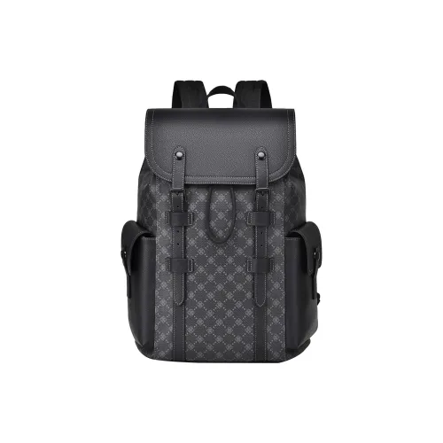 Slazenger ПВХ Рюкзак Стандартный Унисекс Черный Серый