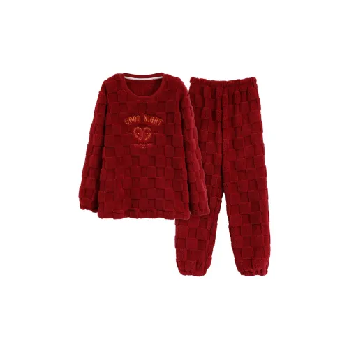 The Story Of The Flower Season Домашняя одежда Мужская Красная