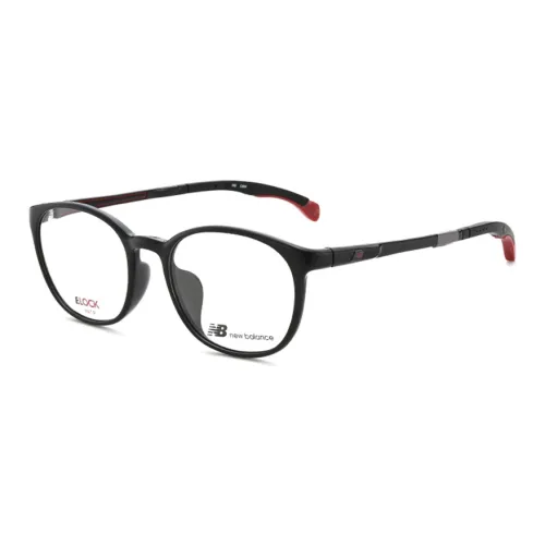 New Balance TR Памятный пластик Нерегулярная форма Оправы для очков Унисекс Черный
