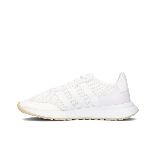 Adidas Originals Износостойкие Дышащие Низкие Беговые Кроссовки Женские Белые