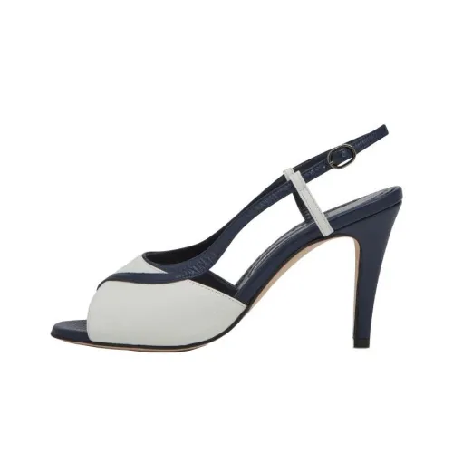 MANOLO BLAHNIK One Ремешок Сандалии Женские Синий Белый