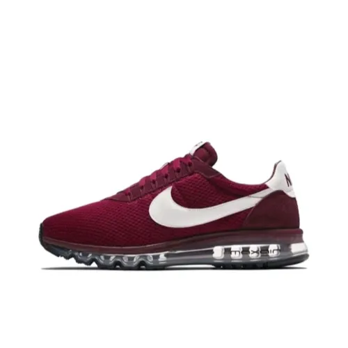 Nike Air Max LD ZERO Амортизация Износостойкий Низкий Топ Беговые кроссовки Мужские Красные