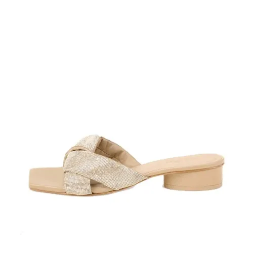 CULT GAIA Шлепанцы Женские Бежевые