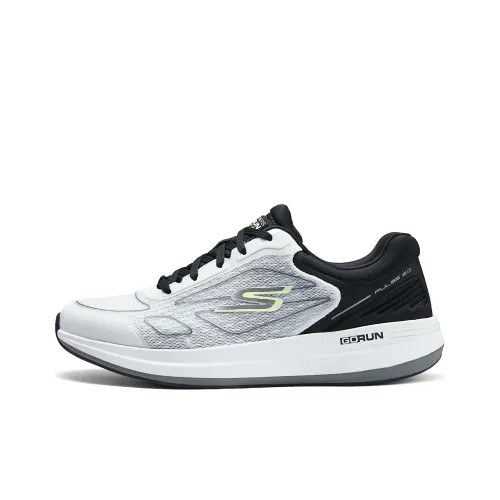 Skechers Низкий Топ Casual Мужской Белый Черный