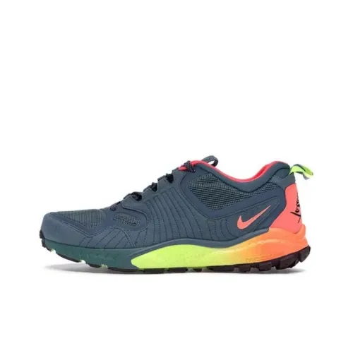 Nike Zoom Talaria Амортизация Износостойкий Низкий Топ Беговые кроссовки Унисекс Желтый Черный