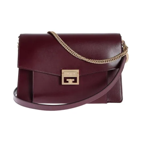 Givenchy GV3 Series Телячья кожа Сумка через плечо Сумка на плечо Женская Фиолетовая
