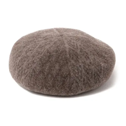 BEAMS Шерпова Шапка Женская Коричневая