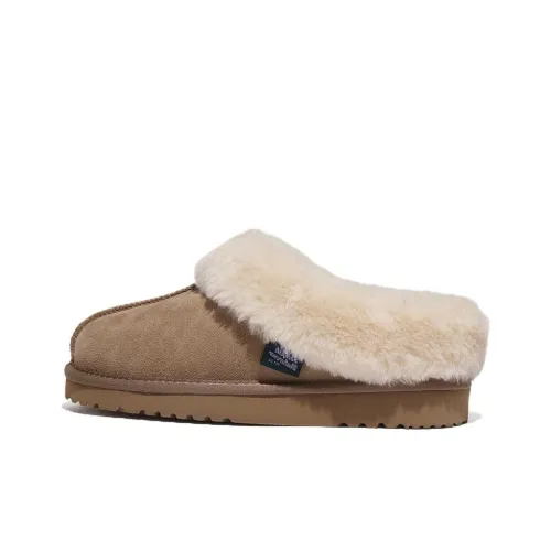 Rockfish Weatherwear Тихий Домашние тапочки Женские Какао-коричневый