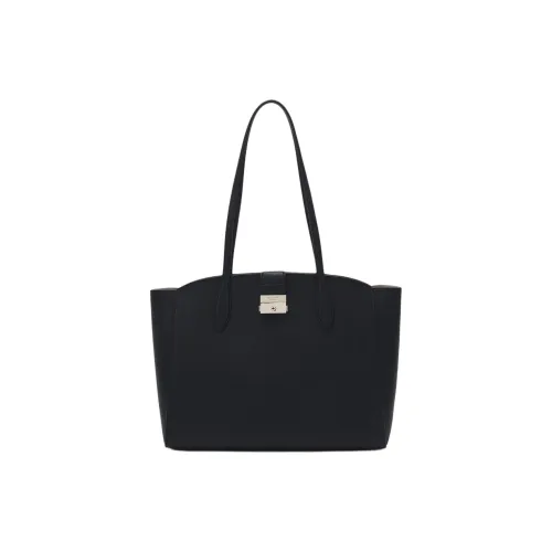 Kate Spade Voyage Текстурированная кожа с рельефным узором сумка-тоут сумка для покупок сумка через плечо сумка большая унисекс черная