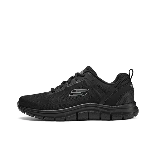 Skechers Track Повседневный Низкий Топ Чисто Черный Мужской