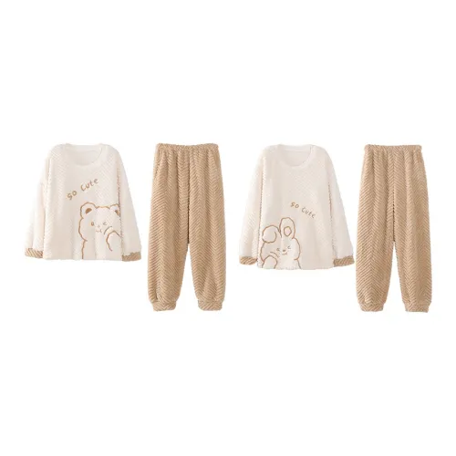 QINJING Унисекс Пижамные комплекты