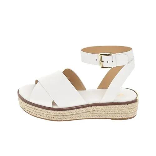 MICHAEL KORS One Ремень Сандалии Женские Белые