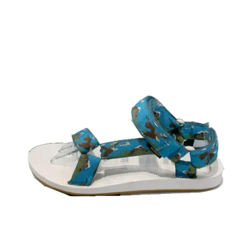 Teva Original Universal Пляжные сандалии Мужские Белый Синий