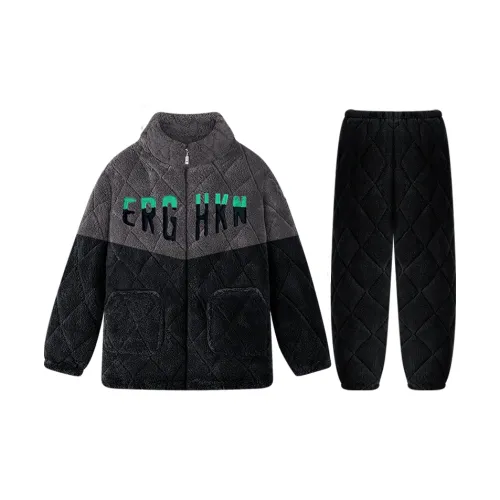 LANMOU BBA Утепленный мужской комплект пижам G699