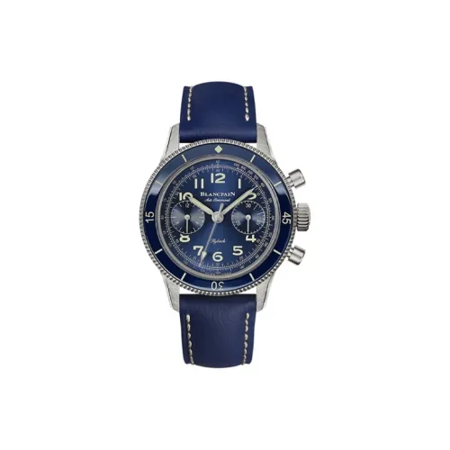 BLANCPAIN Автоматический Механический Movement Унисекс Часы 36,2mm*11,5mm Синий