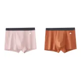 Светло-розовый + Кирпично-красный