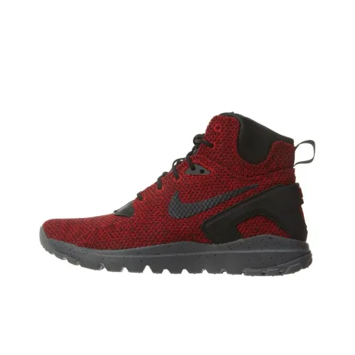 nike Koth Ultra MID Kjcrd Амортизация Устойчивый к истиранию Дышащий MID Топ Повседневная обувь Мужская Красный Черный