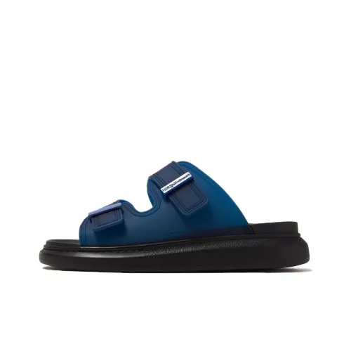 Alexander McQueen Hybrid Слипоны Blue Men's