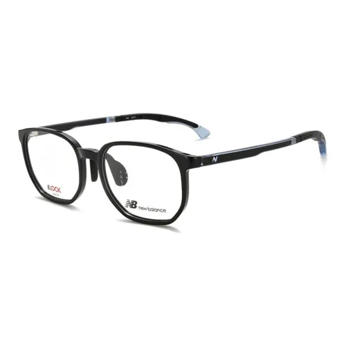 New Balance TR Памятный пластик Нерегулярная форма Оправы для очков Унисекс Черный