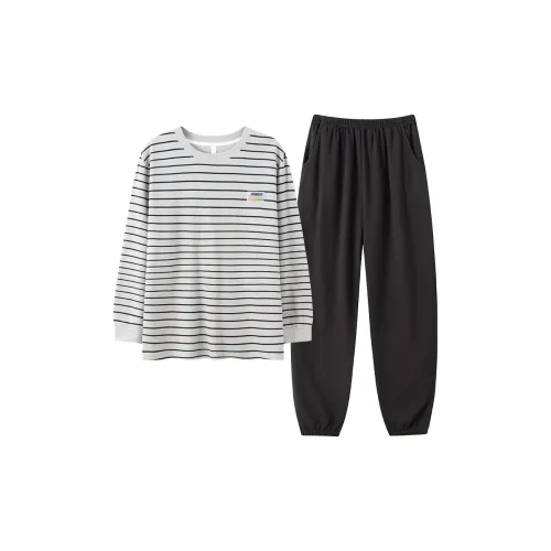 PLANDOO Lounge Комплект Мужской Серый Полосы