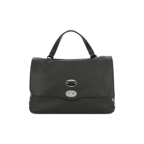 Zanellato Сумка из коровьей кожи среднего размера женская черная