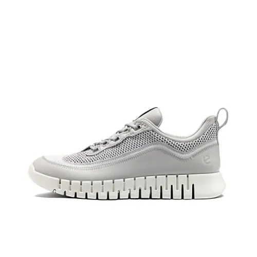 Ecco Беговые кроссовки Low Top Серые Мужские