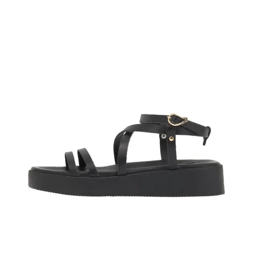 ANCIENT GREEK SANDALS один Ремень Сандалии Черные Женские