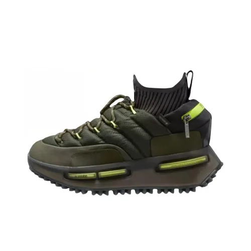 Adidas Originals x Moncler Низкий топ Повседневная обувь Мужской Зеленый