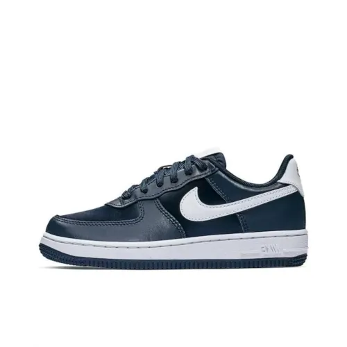 Nike Air Force 1 Air Force 1 Low Амортизация Износостойкий Низкий Топ Повседневная Обувь Унисекс Черный Синий