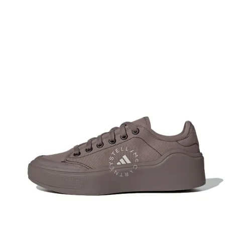 Adidas Court Амортизация Износостойкие Низкие Кроссовки для Скейтбординга Унисекс Коричневый