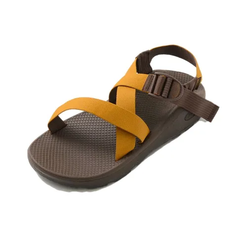 Chaco Пляжные сандалии Мужские Желто-коричневые